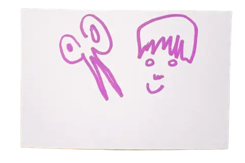 Mensajito escrito a mano por unx conventillerx