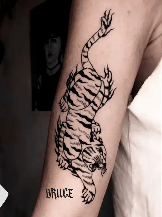 Tatuaje de Bruce