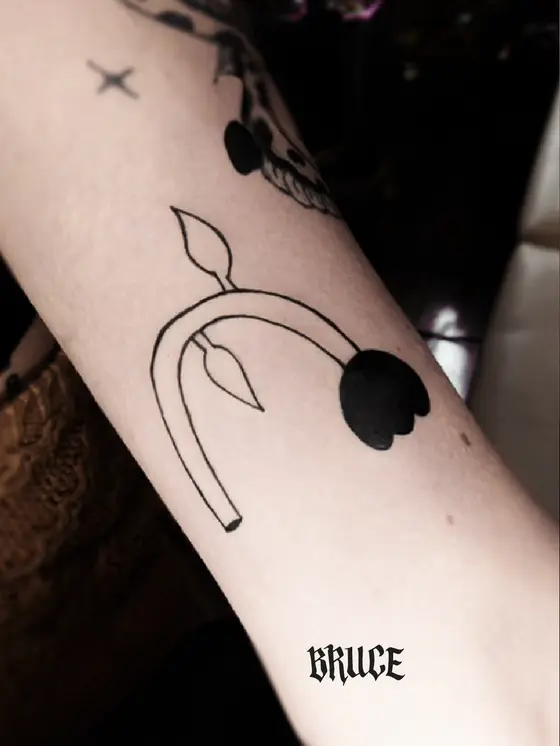 Tatuaje de Bruce