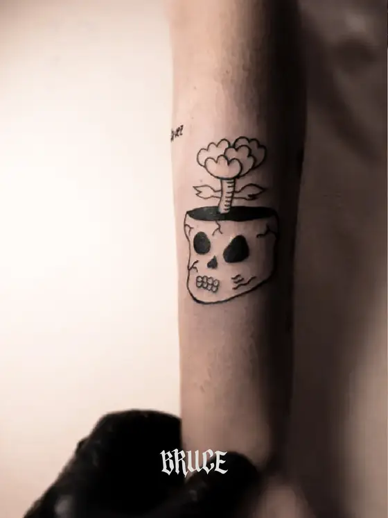 Tatuaje de Bruce