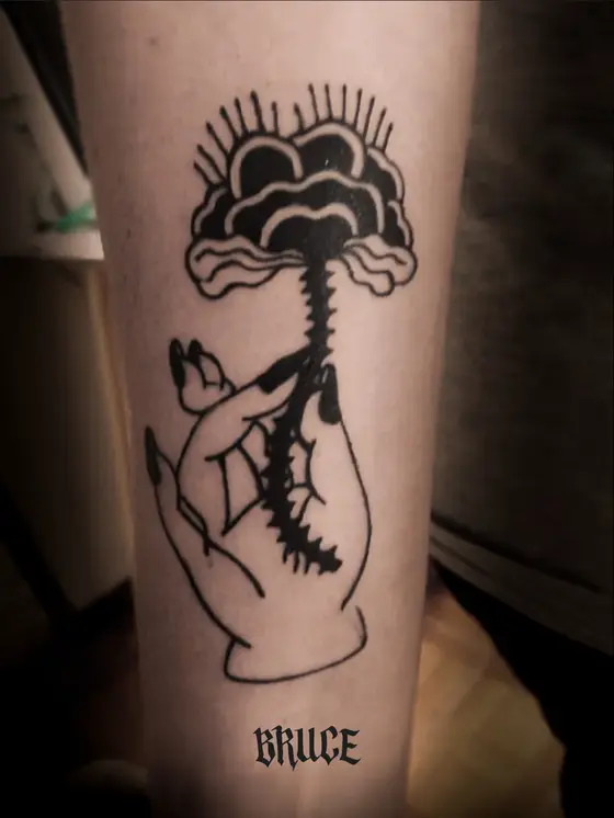 Tatuaje de Bruce